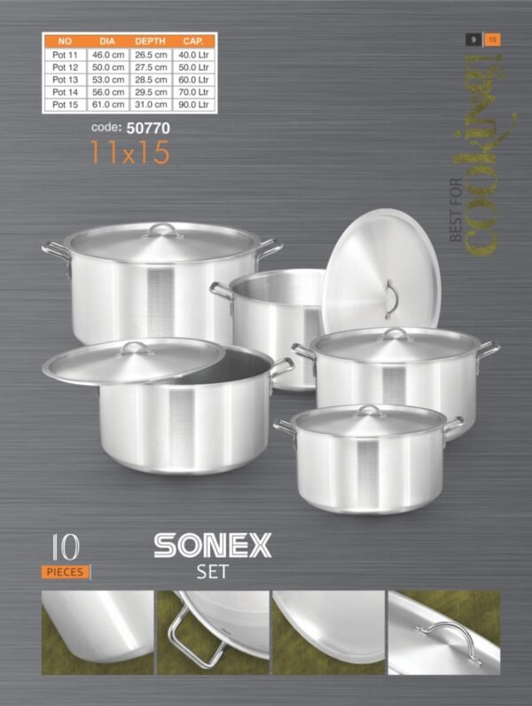 Sonex Set 10 Pc