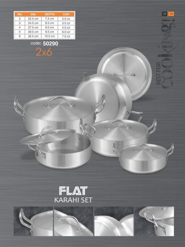 Flat Karahi Set - Image 3