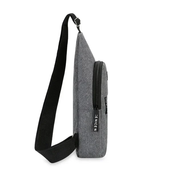 Fashionable and Trendy Lightweight Single Minimalist Shoulder Crossbody Bag for Men with Large Capacity for Leisure and Sports - Image 7